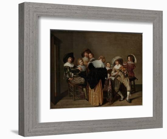 A Musical Party-Dirck Hals-Framed Giclee Print