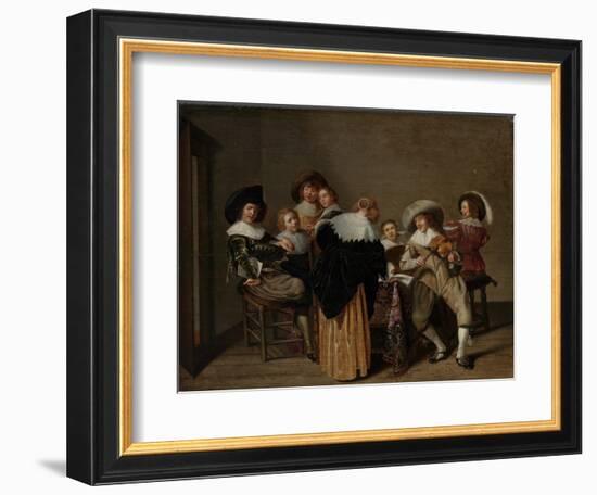 A Musical Party-Dirck Hals-Framed Giclee Print