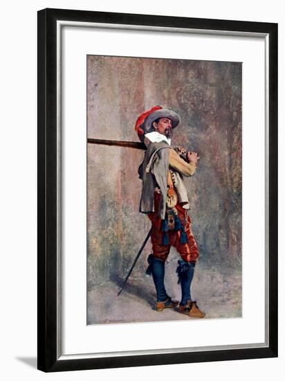 A Musketeer, C1600-1650-Jean Louis Ernest Meissonier-Framed Giclee Print