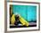 A Muslim Man Warms Himself-null-Framed Photographic Print