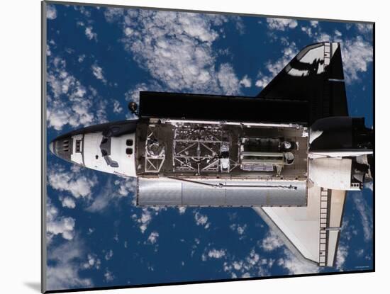 A Nadir View of the Space Shuttle Atlantis, June 10, 2007-Stocktrek Images-Mounted Photographic Print