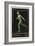 A Naked Athlete Running. Germany 1916 Berlin Olympic Games Poster Stamp, Unused-null-Framed Giclee Print