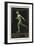 A Naked Athlete Running. Germany 1916 Berlin Olympic Games Poster Stamp, Unused-null-Framed Giclee Print