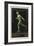 A Naked Athlete Running. Germany 1916 Berlin Olympic Games Poster Stamp, Unused-null-Framed Giclee Print