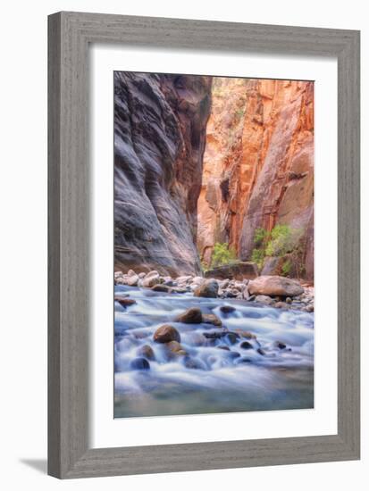 A Narrows View, Zion-Vincent James-Framed Photographic Print