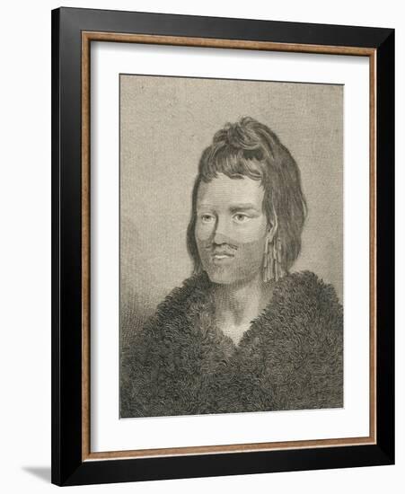 'A Native of Sandwich Sound', 1784-James Heath-Framed Giclee Print