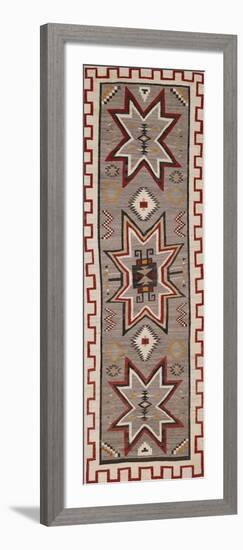 A Navajo Regional Rug-null-Framed Giclee Print