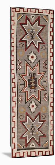 A Navajo Regional Rug-null-Mounted Giclee Print