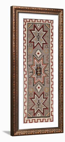 A Navajo Regional Rug-null-Framed Giclee Print