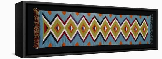 A Navajo Runner-null-Framed Premier Image Canvas