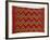 A Navajo Transitional Wedgeweave Blanket-null-Framed Giclee Print