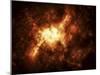 A Nebula Surrounded by Stars-Stocktrek Images-Mounted Photographic Print