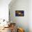 A Nebulous Alien Planetary Star System-null-Framed Stretched Canvas displayed on a wall