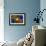 A Nebulous Alien Planetary Star System-null-Framed Art Print displayed on a wall