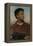 A Negro Boy holding a Casket-William Henry Hunt-Framed Premier Image Canvas