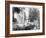 A neighbor, Daniel Henderson, in front of Wright home at 7 Hawthorn Street, Dayton, Ohio, 1897-1901-null-Framed Photographic Print