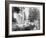 A neighbor, Daniel Henderson, in front of Wright home at 7 Hawthorn Street, Dayton, Ohio, 1897-1901-null-Framed Photographic Print