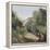 A Nemi : le chemin au soleil-Pierre Henri de Valenciennes-Framed Premier Image Canvas