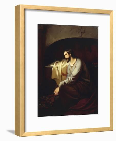 A Neophyte, 1851-Domenico Morelli-Framed Giclee Print