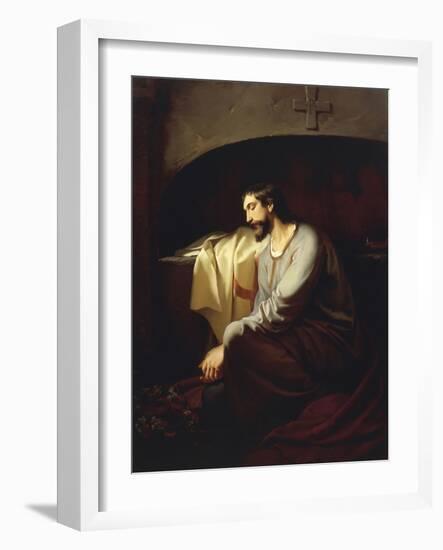 A Neophyte, 1851-Domenico Morelli-Framed Giclee Print