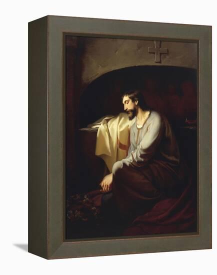 A Neophyte, 1851-Domenico Morelli-Framed Premier Image Canvas