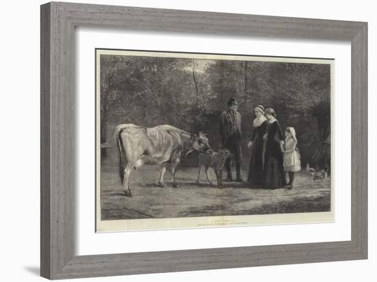 A New Arrival-Heywood Hardy-Framed Giclee Print