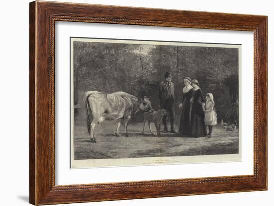 A New Arrival-Heywood Hardy-Framed Giclee Print