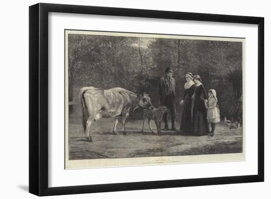 A New Arrival-Heywood Hardy-Framed Giclee Print