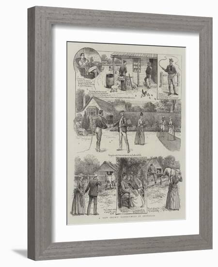 A New Chum's Experiences in Australia-null-Framed Giclee Print