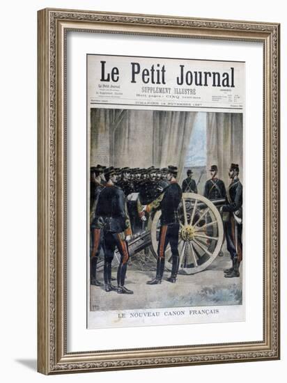 A New French Cannon, 1897-Henri Meyer-Framed Giclee Print