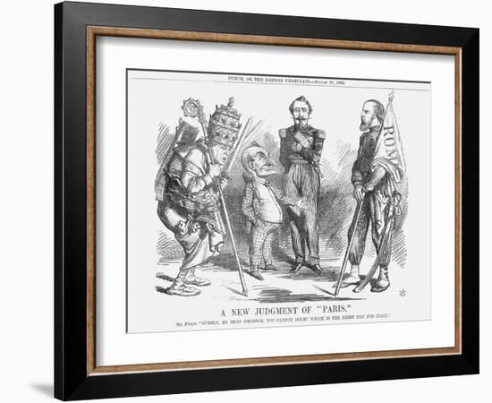 A New Judgement of Paris, 1862-John Tenniel-Framed Giclee Print
