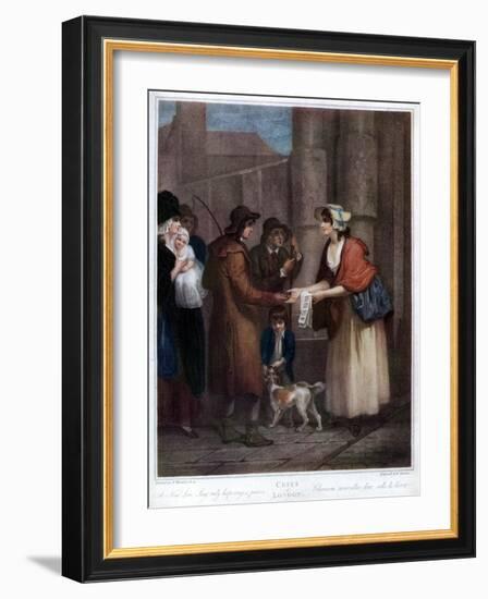 A New Love Song, Only Ha'Penny a Piece, 1796-Anthony Cardon-Framed Giclee Print