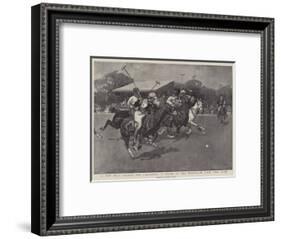 A New Polo Ground for Londoners, a Match at the Wimbledon Park Polo Club-Frank Craig-Framed Giclee Print