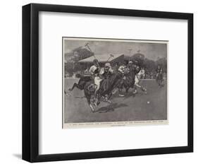 A New Polo Ground for Londoners, a Match at the Wimbledon Park Polo Club-Frank Craig-Framed Giclee Print