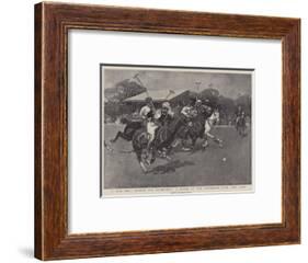 A New Polo Ground for Londoners, a Match at the Wimbledon Park Polo Club-Frank Craig-Framed Giclee Print