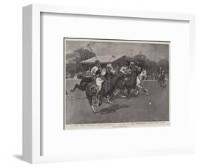 A New Polo Ground for Londoners, a Match at the Wimbledon Park Polo Club-Frank Craig-Framed Giclee Print