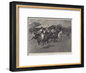 A New Polo Ground for Londoners, a Match at the Wimbledon Park Polo Club-Frank Craig-Framed Giclee Print