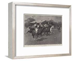 A New Polo Ground for Londoners, a Match at the Wimbledon Park Polo Club-Frank Craig-Framed Giclee Print