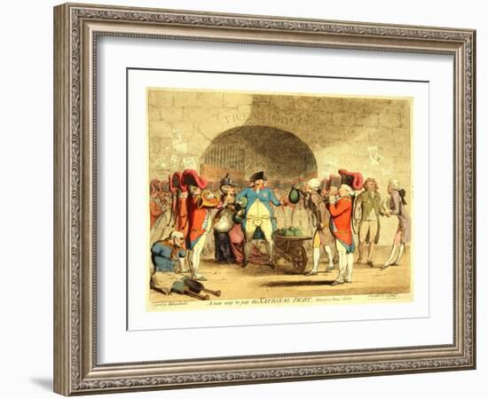 A New Way to Pay the National-Debt-null-Framed Giclee Print