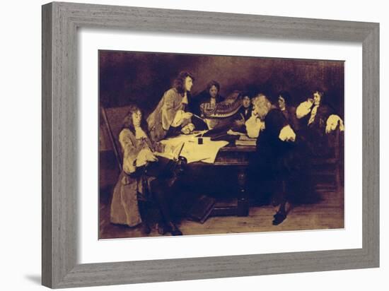 'A New Whip for the Dutch'-John Seymour Lucas-Framed Giclee Print