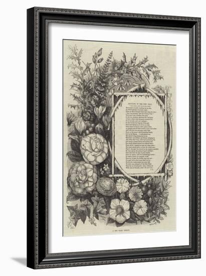 A New Year's Wreath-Thomas Sulman-Framed Giclee Print