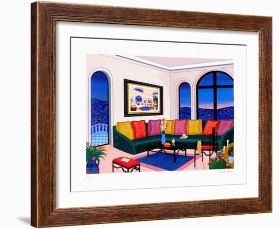 A New York Night In L.A.-Fanch Ledan-Framed Limited Edition