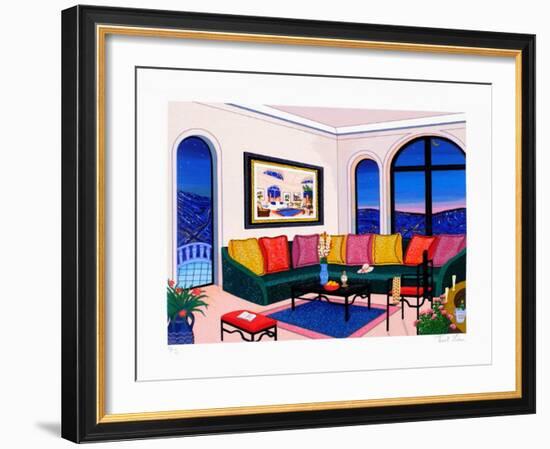 A New York Night In L.A.-Fanch Ledan-Framed Limited Edition