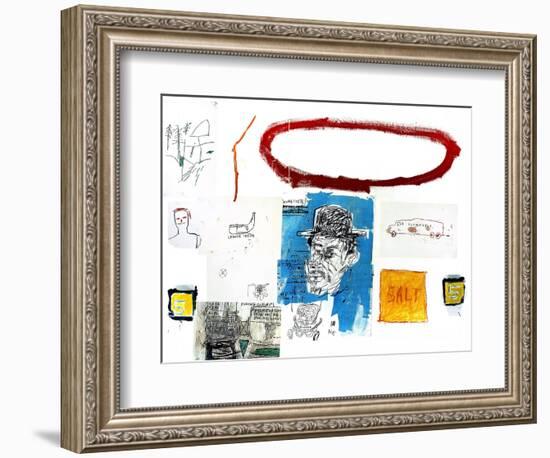 A Next-Jean-Michel Basquiat-Framed Giclee Print