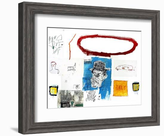 A Next-Jean-Michel Basquiat-Framed Giclee Print