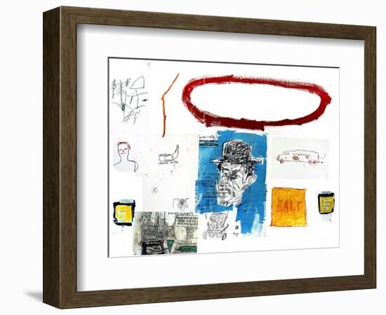 A Next-Jean-Michel Basquiat-Framed Giclee Print