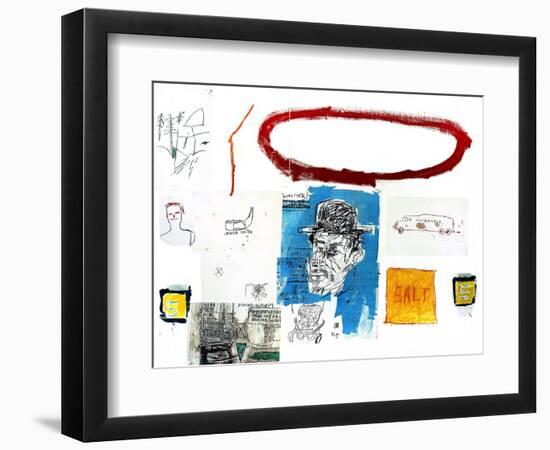 A Next-Jean-Michel Basquiat-Framed Giclee Print