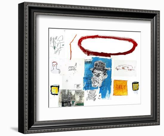 A Next-Jean-Michel Basquiat-Framed Giclee Print