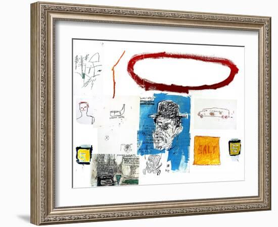 A Next-Jean-Michel Basquiat-Framed Giclee Print