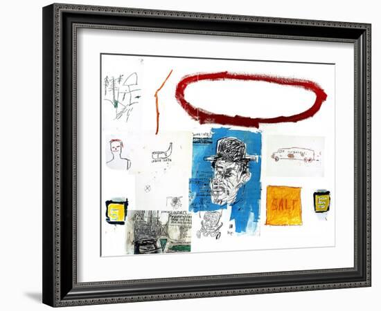 A Next-Jean-Michel Basquiat-Framed Giclee Print